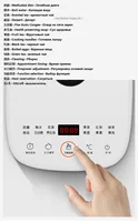 220V 1.5L Household Electric Kettle Automatic Glass Health Preserving Pot Portable Mini Multi Cooker Tea Dessert Cooker 2