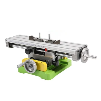 Price Small Cross Workbench Multi-function Drilling And Milling Machine Electric Drill Bracket Precision Bench Drill Sliding Table