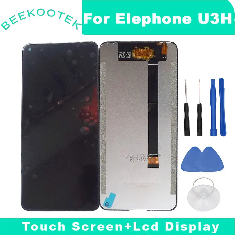 JOEMEL LCD Screen and Digitizer Full Assembly with Frame for ELEPHONE U3H E6006 JOEMEL LCD Screen and Digitizer Full Assembly with Frame for ELEPHONE U3H E6006
