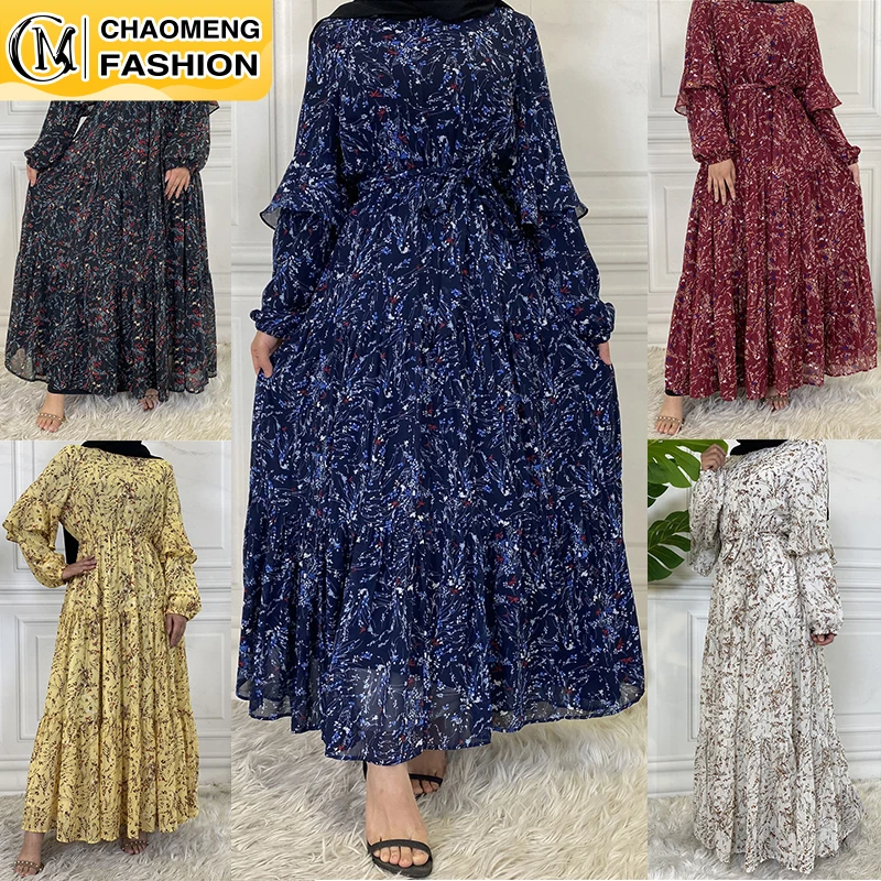 Eid Mubarak Kaftan Dubai Abaya Турция женское платье ислам Caftan Marocain Maxi Robe Femme Vestidos Musulman De Mode |