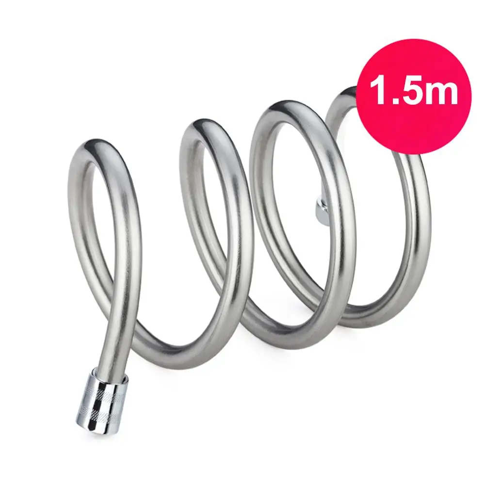 

High quality PVC+Copper Shower Hose Pipe universal Flexible Explosion-proof five-layer thick Bath Handheld Shower Head pipes