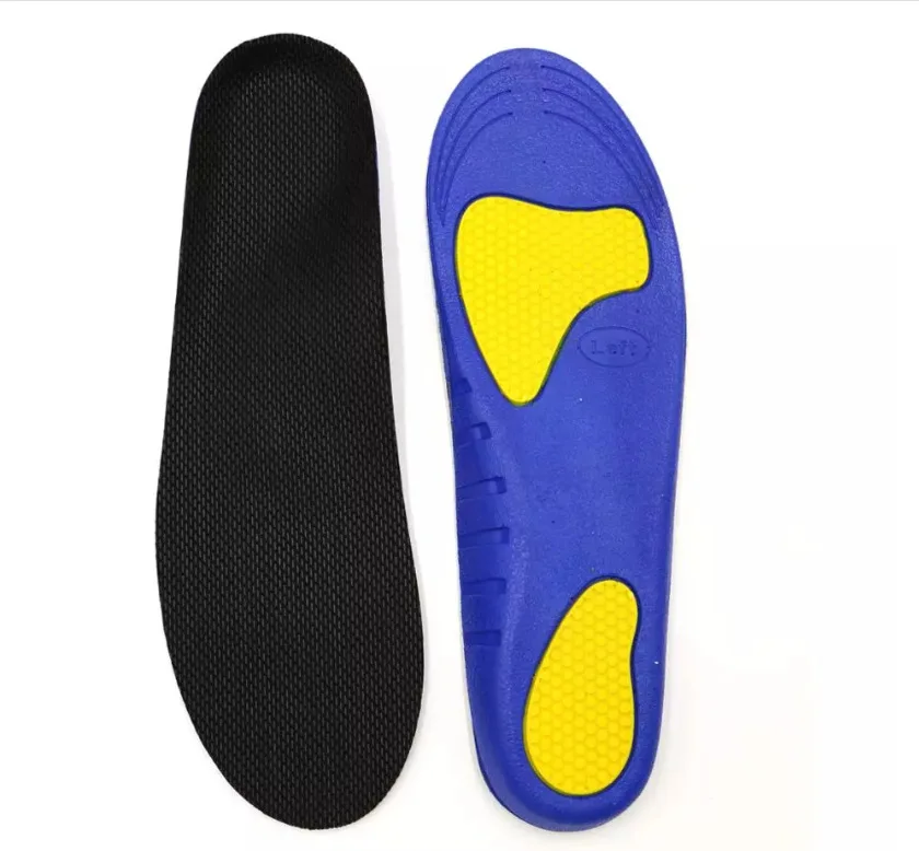 

Men Pu Sports Insoles Shock Absorption Arch Support Deodorizing Running Insole Comfortable Healthy