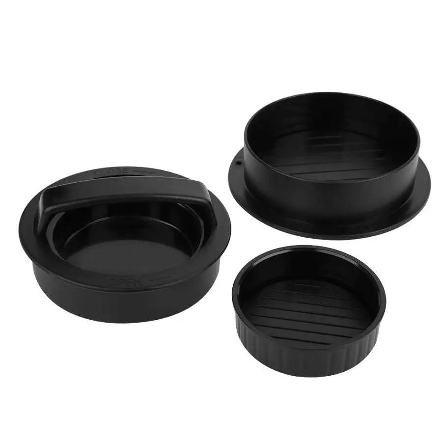 

Household Grinder Food Processor 3 in 1 Function Burger Meat Press Hamburger Mold Making Tool Household Kitchen Supplies