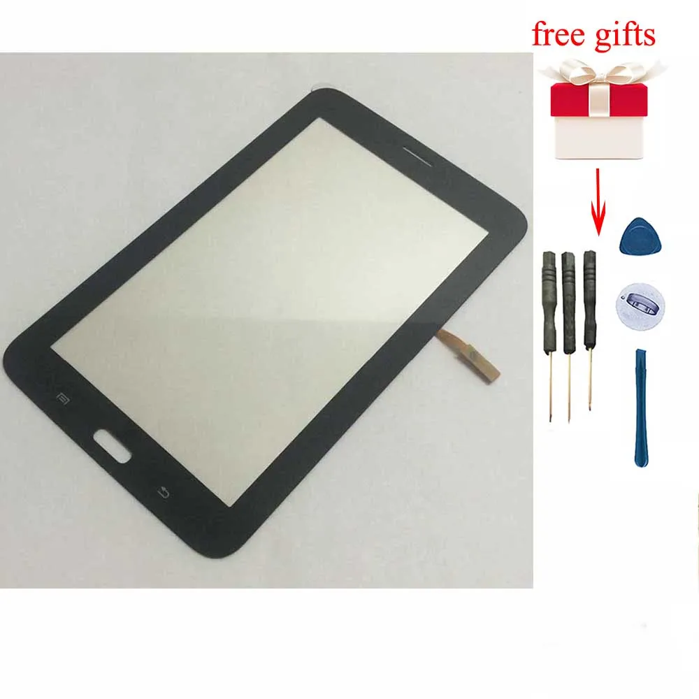 100% тест для Samsung Galaxy Tab 3 Lite 7 0 T111 SM Передняя Сенсорная панель сенсор дигитайзер