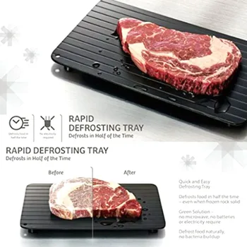 

The Original Fast Defrost Tray Non-stick Timing saving Hygienic
