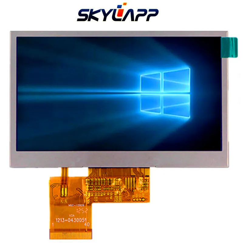 Полный ЖК-экран 4 3 дюйма для HannStar HSD043I9W1-A00 -A01 панель дисплея GPS сенсорный экран