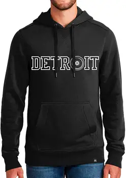 

Detroit Motor City Era French Terry Pullover Hoodie winter summer coat streetwear gym jogger hoodies Sweatshirts