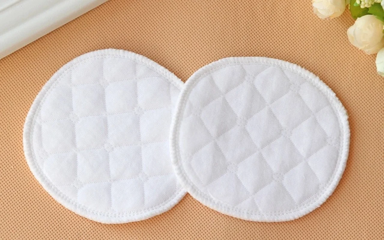 12pcs(6 pairs) 3 layers  Nursing Breast Pads Breastfeeding Pads For Mommy Ecological cotton Reusable Washable