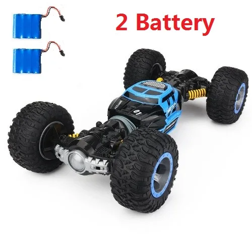 2,4 GHZ пульт дистанционного управления, автомобиль для внедорожника, 4WD Onekey Конвертация, грузовик для альпинизма, игрушка с дистанционным управлением - Цвет: Blue 2 battery