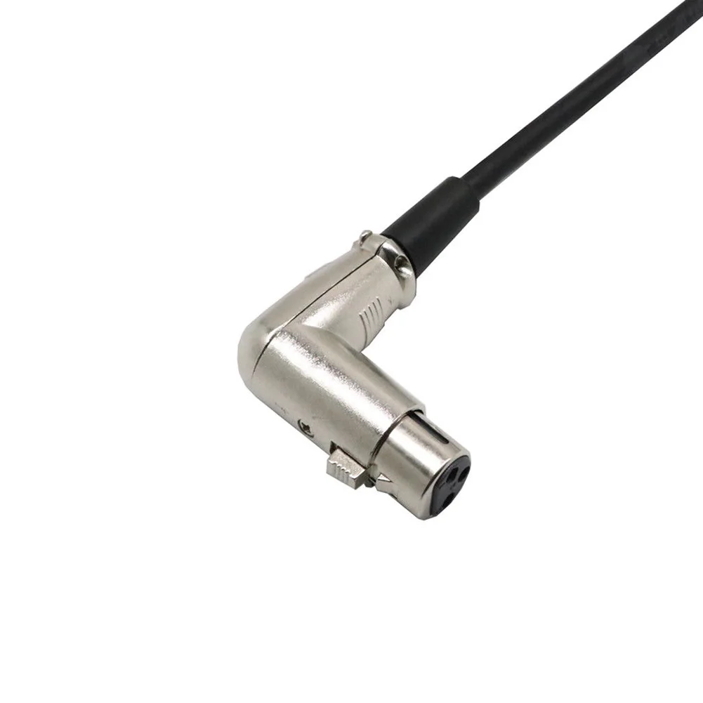 90 градусов XLR для женщин 90 градусов RCA Мужской стерео микрофон адаптер аудио кабель