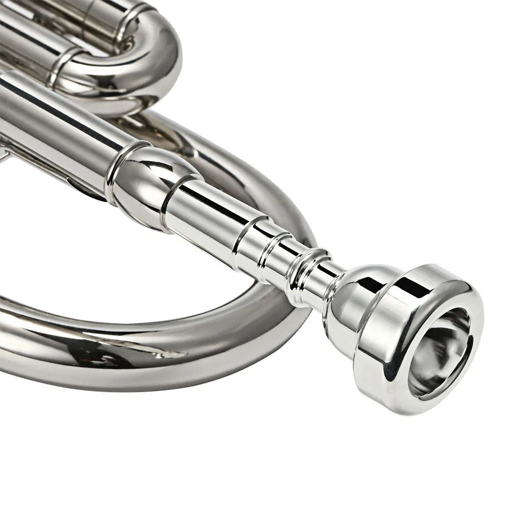 Сменные музыкальные аксессуары для начинающих 3C 5C 7C подарок портативный латунный труба мундштук Гладкий практический инструмент