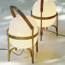 Nordic натурального дерева настольная лампа прикроватный светильник стягивается и современная спальня тепло модные новые исследования настольная лампа стеклянная потолочная лампа