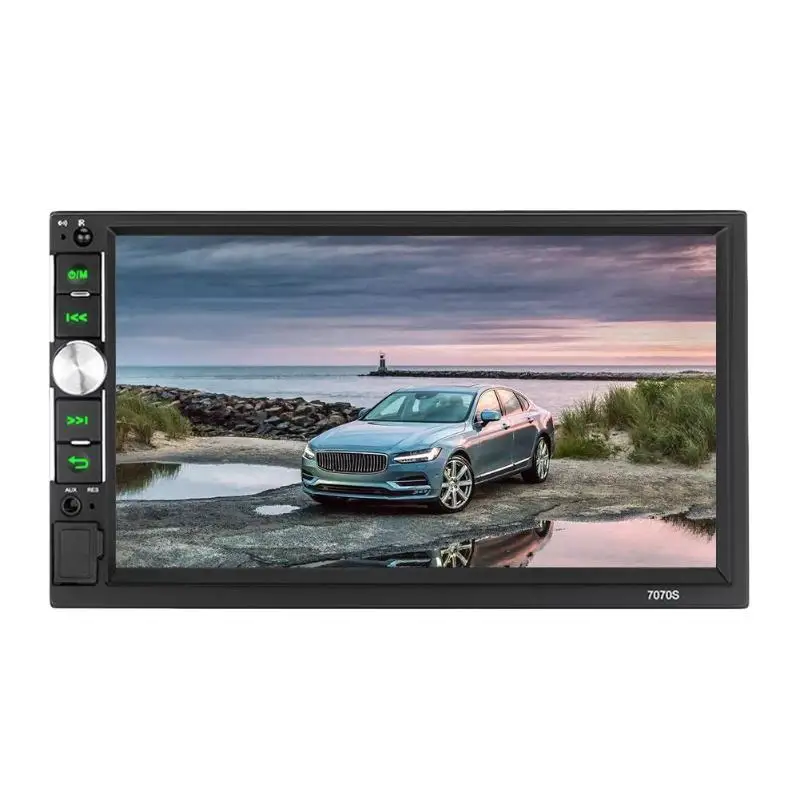 VODOOL 7070S 2 DIN 7 дюймов Сенсорный экран автомобильный стерео BT 4,0 FM головное устройство MP5 плеер Авто аксессуары