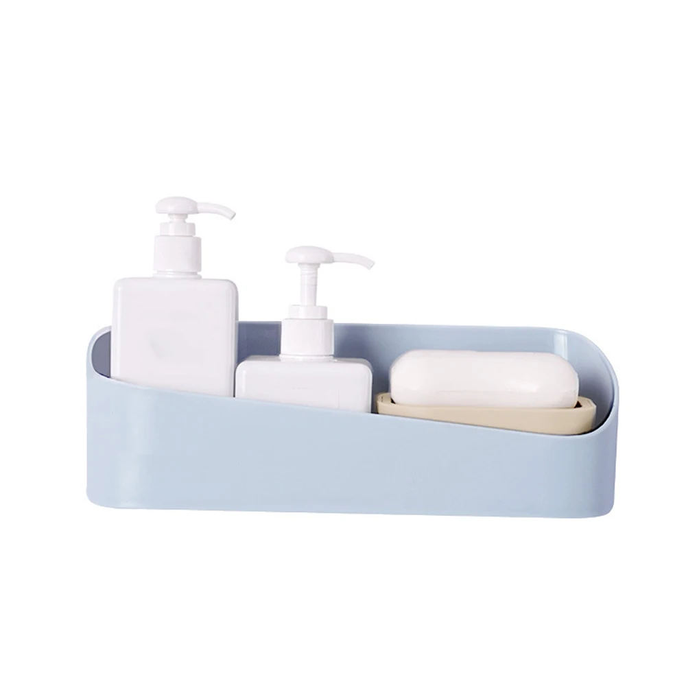 Полезный бытовой пробойник- полка для ванны, кухни Washware подвесная Полочка для хранения полки