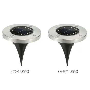 

1pc/4pcs 20 LED Solar Buried Lamp Waterproof Ground Lights Solar Light Lawn Lamp Outdoor Garden Path Decor