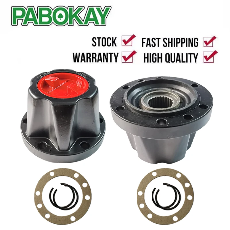 Wheel Hub Caps 2 Pieces FOR SUZUKI Samurai Sierra Vitara Manual Free Wheel Locking Hubs B030HP AVM538HP
