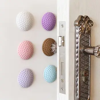 

Rubber Door Handle Anti-collision Sticker Thick Door Toilet Wall Anti-collision Pad Anti-collision Buffer Pad 5CM