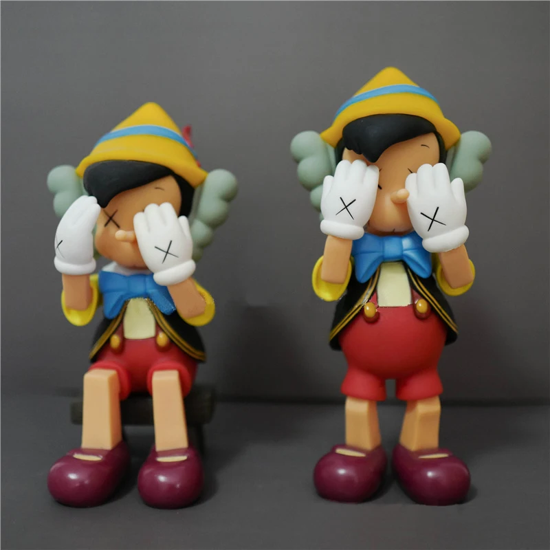 

22 27 cm Hot Sale PVC Dolls Bear Bricklys Action Figures Blocks Bears Collectible Model Pinocchi Japan decoration Free shipping