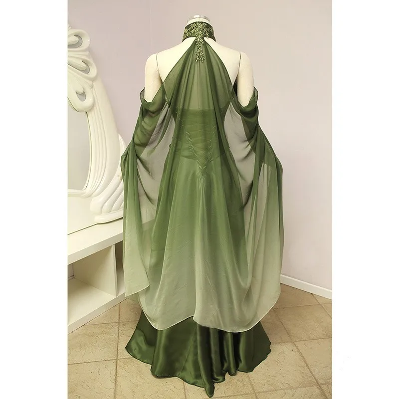 Платье-плащ для косплея «Дворцовая фея»; костюмы для девочек на Хэллоуин; подарок на Хэллоуин; Прямая поставка