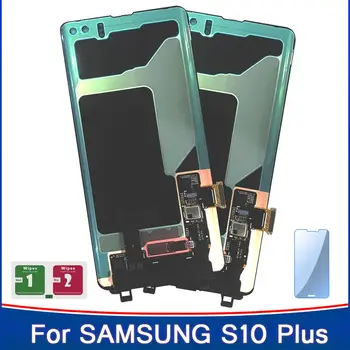 

2PCS Amoled 6.4 Inch LCD Display For SAMSUNG Galaxy S10+ Plus G9750 LCD Touch Screen Digitizer 100% Tested Working Assembly