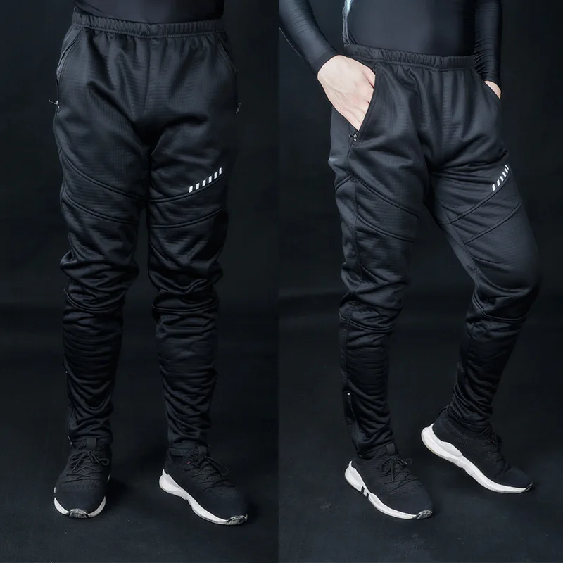 Promotion Cycling Set Winter Thermal Fleece Sportswear Windproof Jacket Trousers Outdoor Sport Suit Unisex Man Woman Clothing Set