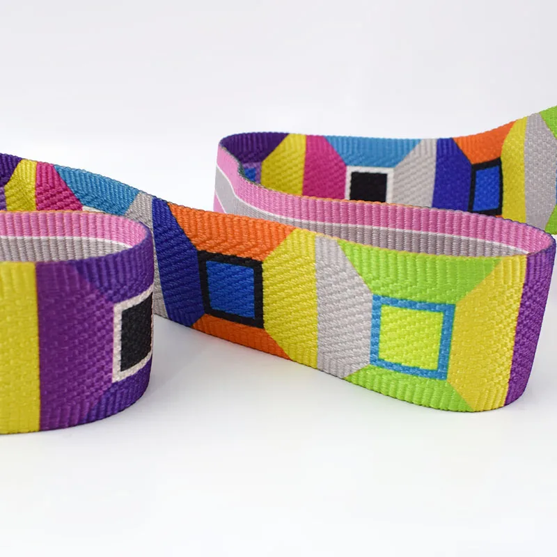 5Meters Meetee 50mm Ethnic Jacquard Webbings Tapes Bag Strap Belt Ribbons For DIY Clothes Sewing Tape Bias Binding Accessories