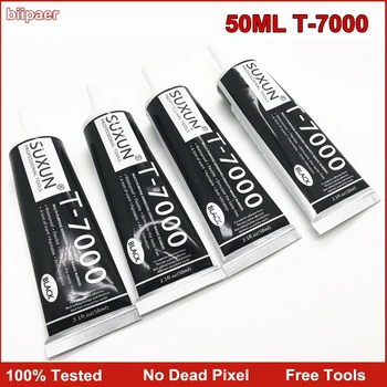 

50ML T7000 Black Glue Mobile phone touch screen Superglue T 7000 point diamond jewelry DIY Glue T-7000 adhesive Screen glue
