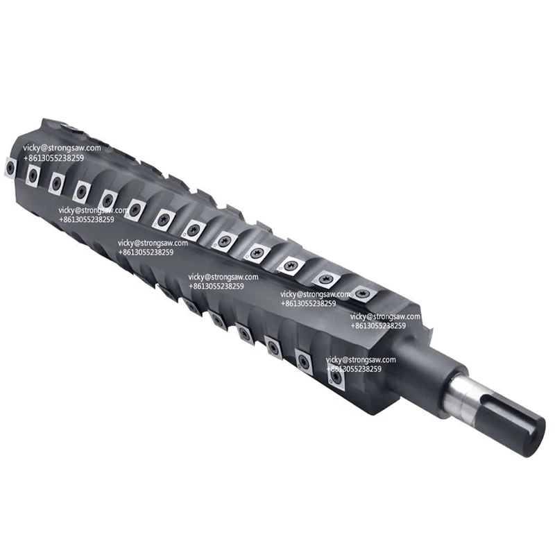 Livter 15" Woodworking Tool Spiral Cutter Head And Helical Cutterhead