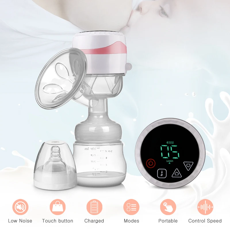 Breast-Pump Postpartum-Supplies Electric Portable Volume Charged Easy Convenient Small