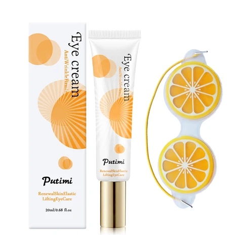 Anti-Aging Eye Cream Against Blue Light Remove Dark Circles Lightening Eye Cream Ice Sleeping Eye Mask Relaxing Eye Pad
