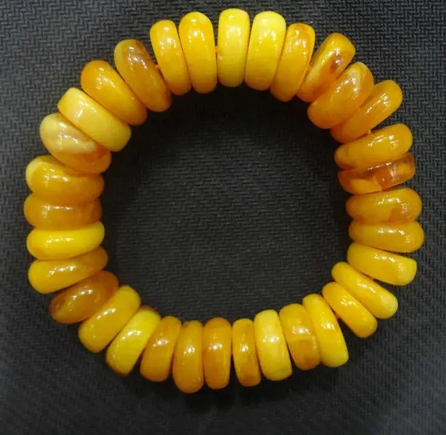 

Tibet Mila Bracelet Mala Prayer Bead Amber Resin Necklace Small Bracelet