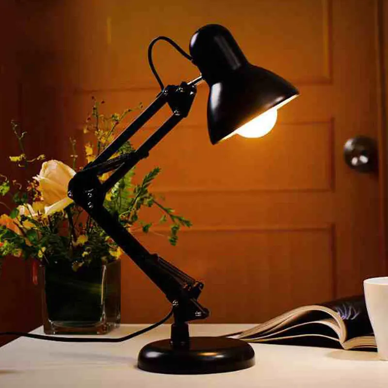 Modern LED Long Swing Arm adjustable classic desk Lamps E27 clip Table Lamp for study Office Reading night Light bedside bedroo Modern LED Long Swing Arm adjustable classic desk Lamps E27 clip Table Lamp for study Office Reading night Light bedside bedroo