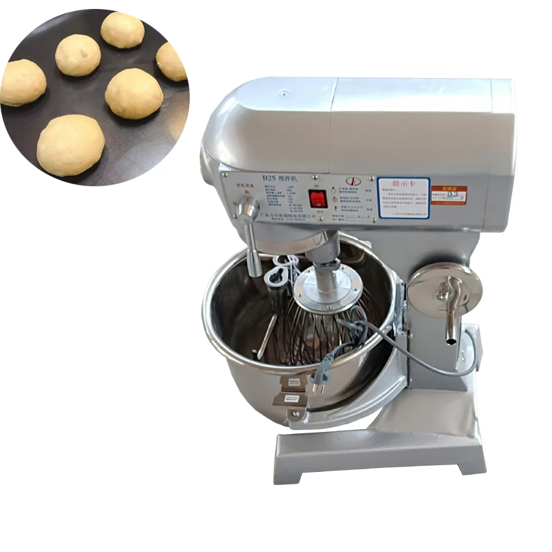 

Commercial Planetary Mixer Food Grade Stainless Steel Kneading Mixer Food Mixer Egg Beater Vertical Flour Mixer