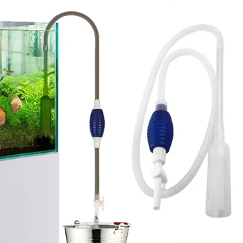 

Fish Tank Water Changer Manual Washing Cleaning Tool For Removing Fish Debris And Waste Brass Cleaner Supplies