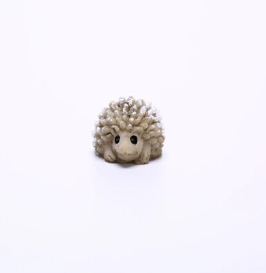 1PCS 2 X1.5 X1cm 1/3 шт Миниатюрный орнамент Ежик гриб набор декора Сказочный Сад горячий мини-Ежик гриб набор украшений для дома - Цвет: 1PCS 2 X1.5 X1cm