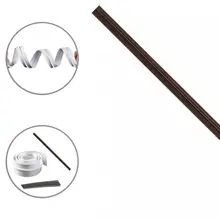 

PVC Durable PVC Adhesive Door Sweep Weather Stripping Convenient Door Seam Sealing Strip Wear-Resistant for Bathroom Door