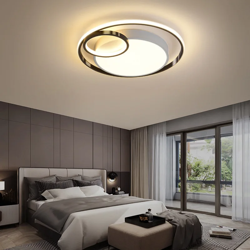 

Modern Bedroom ceiling light simple modern main room lighting warm Romantic household led Nordic lamps