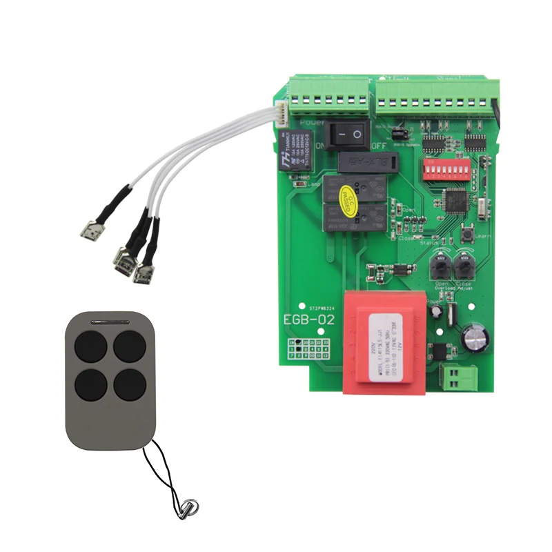 Universal Ac 220v / 110v Sliding Gate Opener Control Board , Sliding