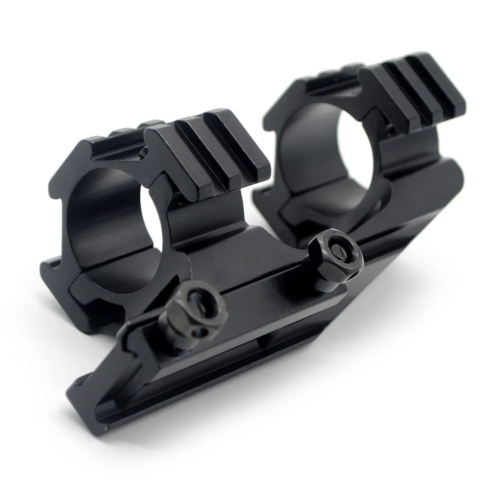 TriRock Cantilever двойное кольцо область охвата крепление для 25,4/30 мм Riflescope Quick Release с 3 боковыми Picatinny/Weaver Rail