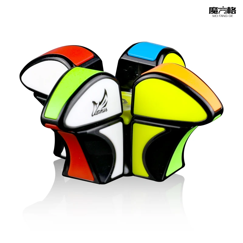 Qiyi Cube 1x3x3 ветряная мельница кончик пальца Fidget Spinner волшебный куб 2 в 1 головоломка