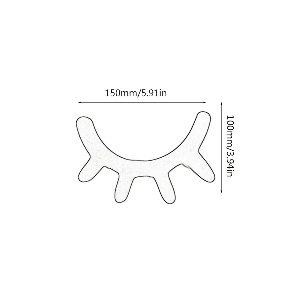 Мультфильм 3D деревянная Наклейка на стену сделай сам милые ресницы закрытые глаза наклейка на стену для детей младенцев украшение дома гостиной