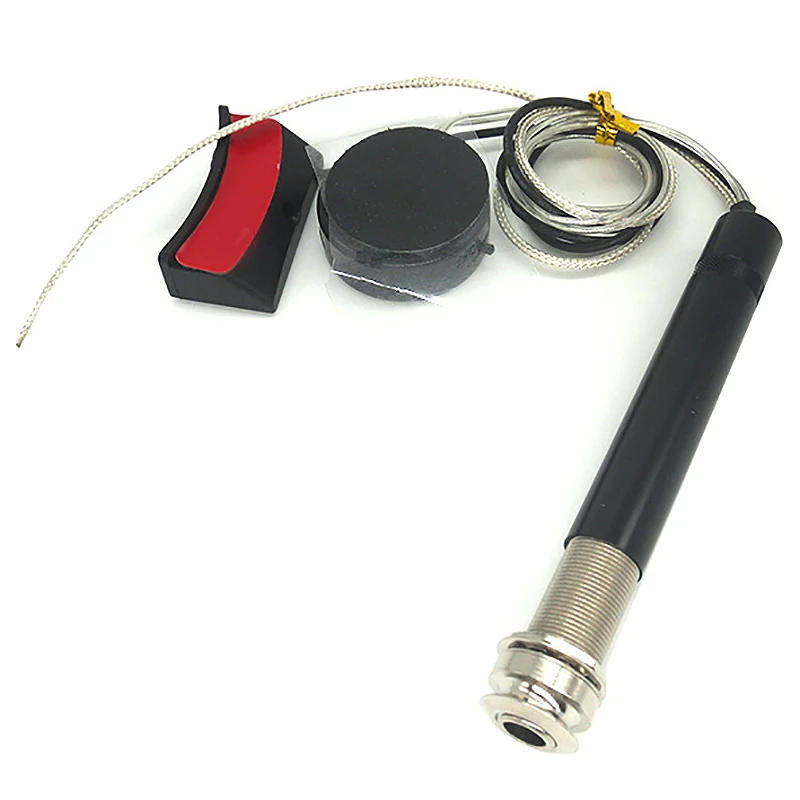 UK-1 укулеле пьезо pick up Preamp pick-Up system Jack style с регулятором громкости и тона аксессуары
