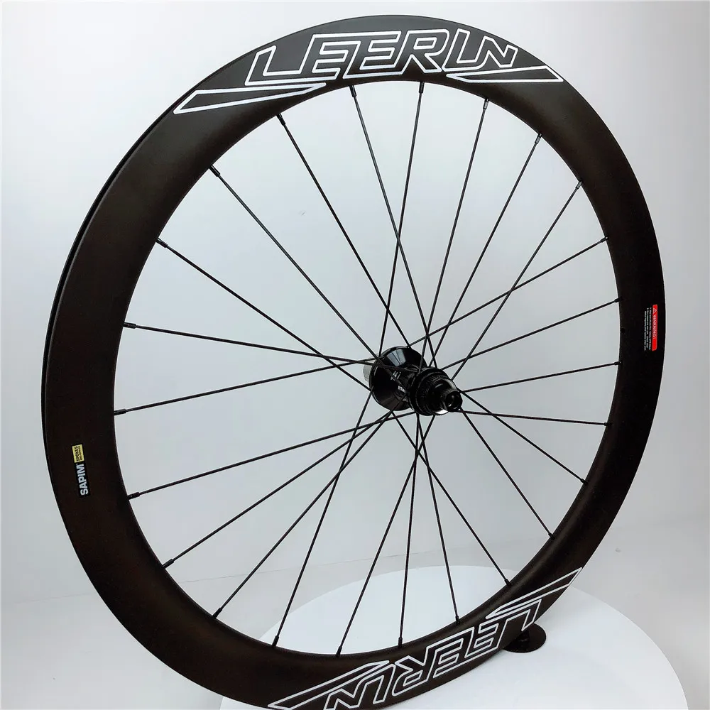 

2 years warranty 700c Cyclocross Thru Axle hub carbon disc brakes wheelset clincher Tubular Tubeless Bicycle speed Wheel