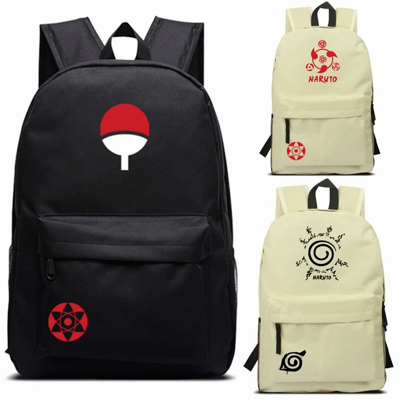 Akatsuki Kakashi Konoha Uchiha Sasuke Mochila De Hombro Sharingan Con 