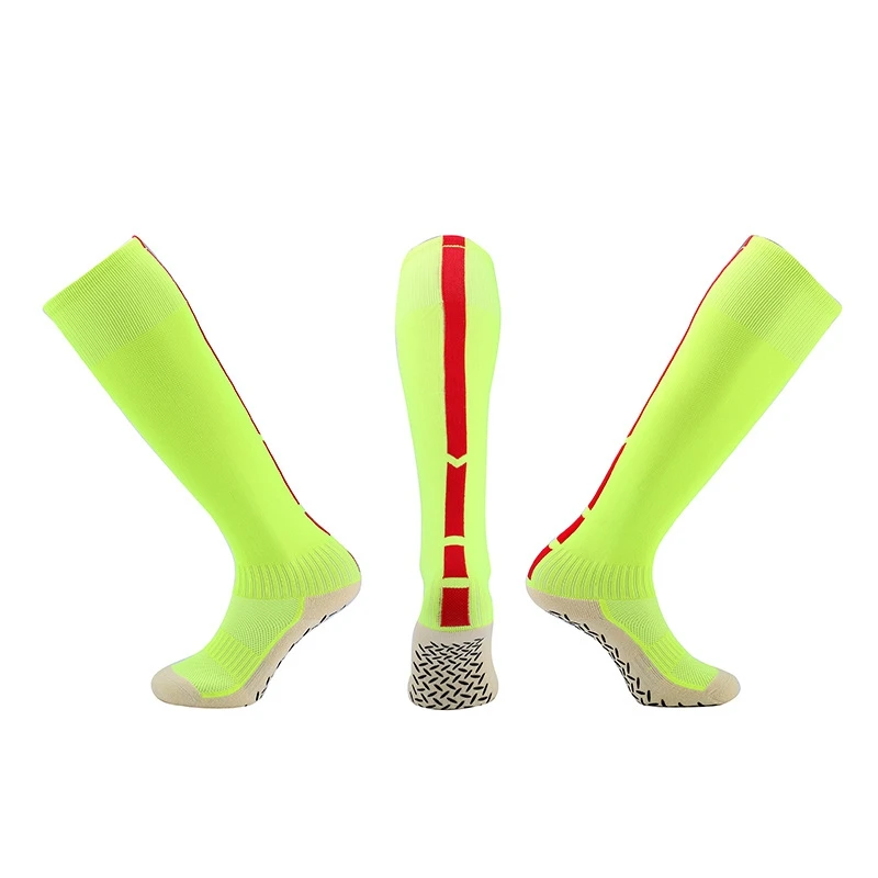 

Men Women Sports Compression Socks Knee High Long Stocking Anti Skid Slip Circulation Basketball Socks