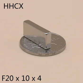 

50 100pcs/lot Block magnet 20x10x4 N35 Magnet 20*10*4 Magnets 20 x 10 x 4 for motor