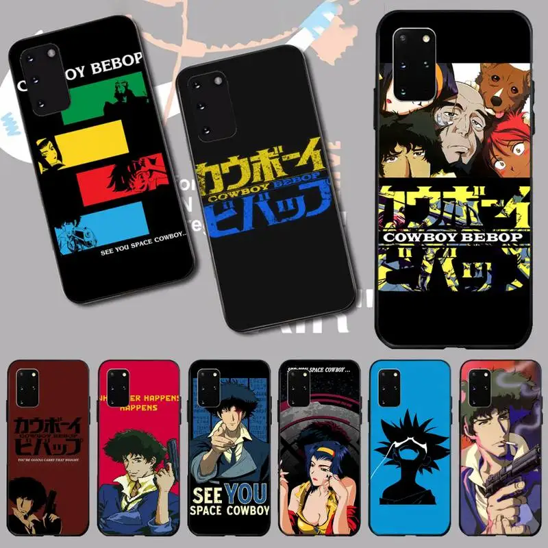 Чехол для телефона PENGHUWAN Cowboy Bebop See You Space черный чехол из ТПУ Samsung S20 plus Ultra S6 S7 edge S8 S9