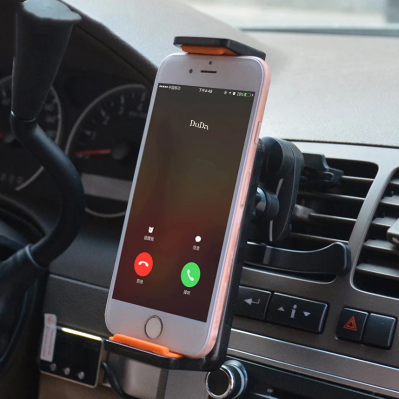 

Mobile Phone Support Holder For Phone in Car Air Vent Mount Support Cellular Phone Stand Car Phone Holder Universal