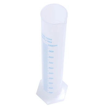 

High 41 centimeter 1000 milliliter meter plastic measuring cylinder
