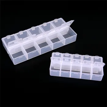 

2020 Pill Box Mini Travel Tablet Medicine Dual Layer 10 Compartments Dispenser Case Box Container Drug Tablet Storage